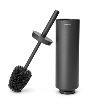 Läs mer om Brabantia MindSet Toalettborste med Hållare Mineral Infinite Grey