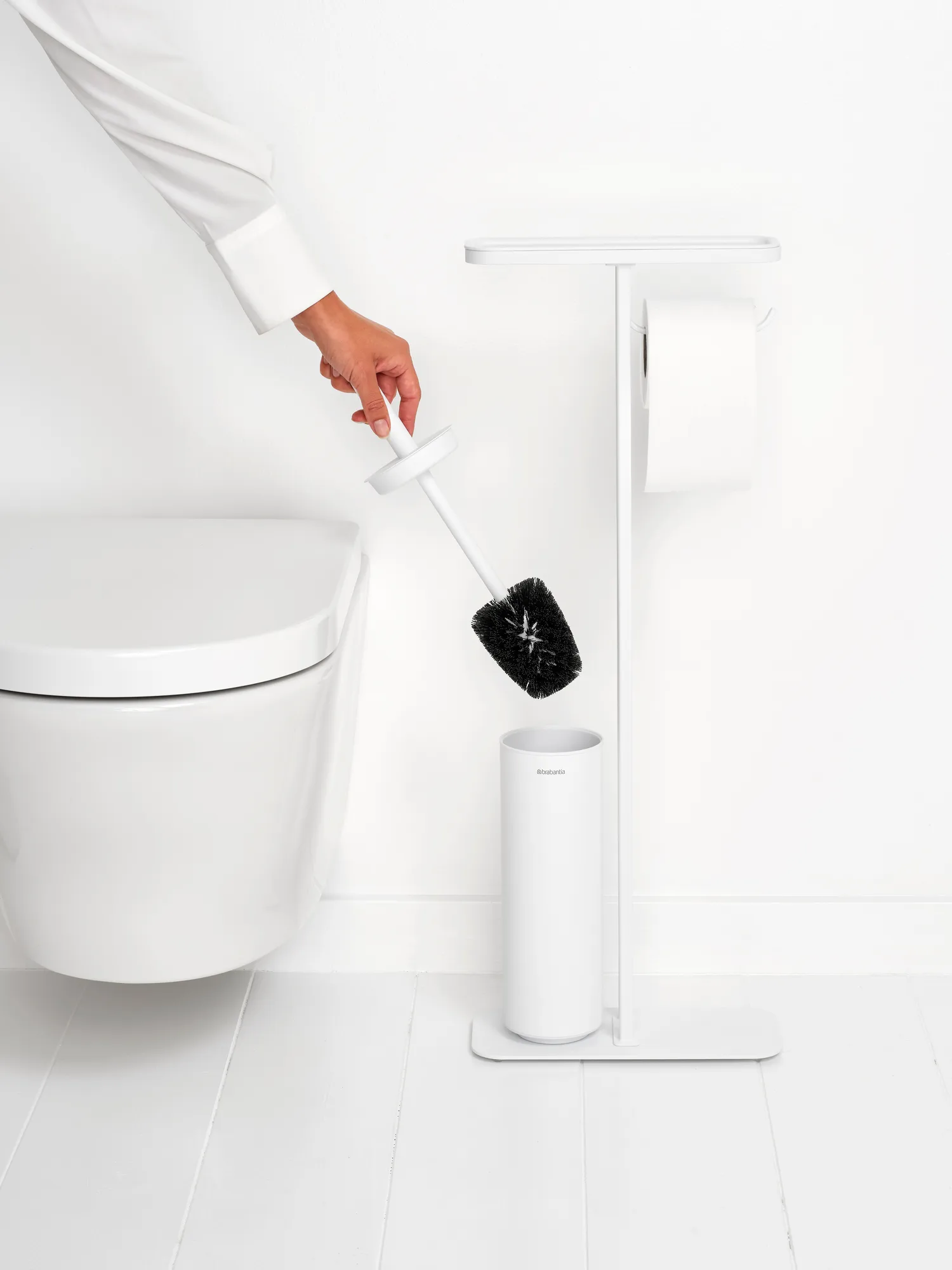 MindSet Toalettbutler, Mineral Fresh White Brabantia