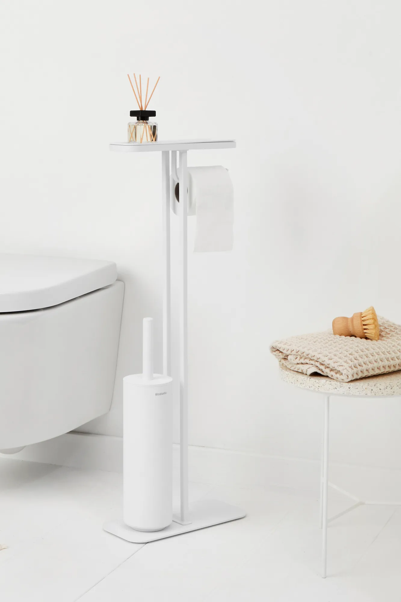 MindSet Toalettbutler, Mineral Fresh White Brabantia