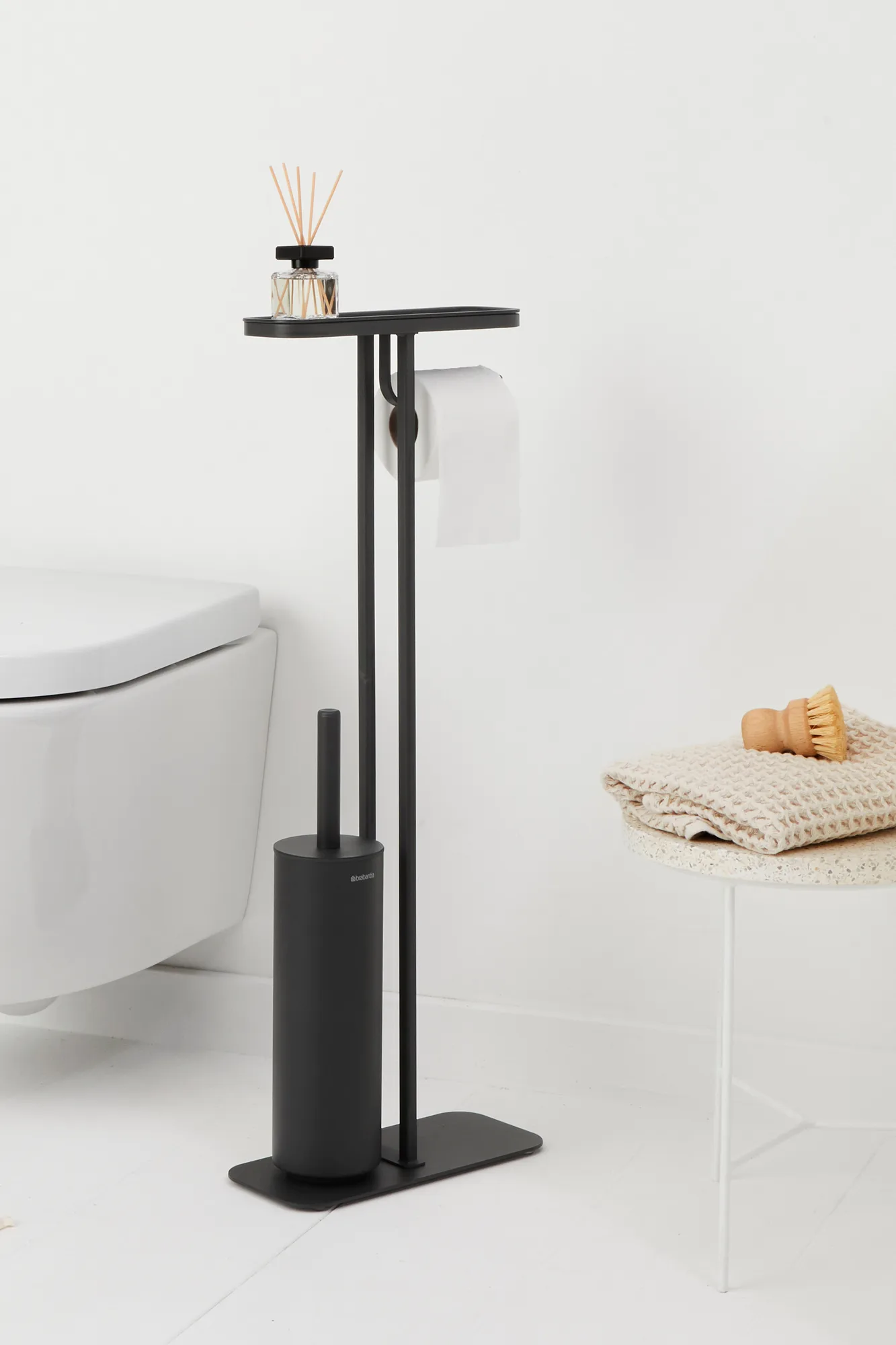 MindSet Toalettbutler, Mineral Infinite Grey Brabantia