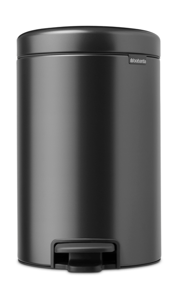 Läs mer om Brabantia New Icon pedalhink 12 liter Confident Grey