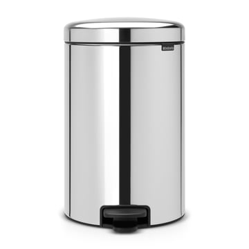 Läs mer om Brabantia New Icon pedalhink 20 liter brilliant steel