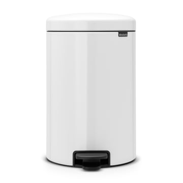 Läs mer om Brabantia New Icon pedalhink 20 liter white (vit)