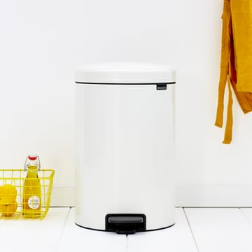 New Icon pedalhink 20 liter - white (vit) - Brabantia