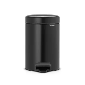Brabantia New Icon pedalhink 3 liter matt black (svart)