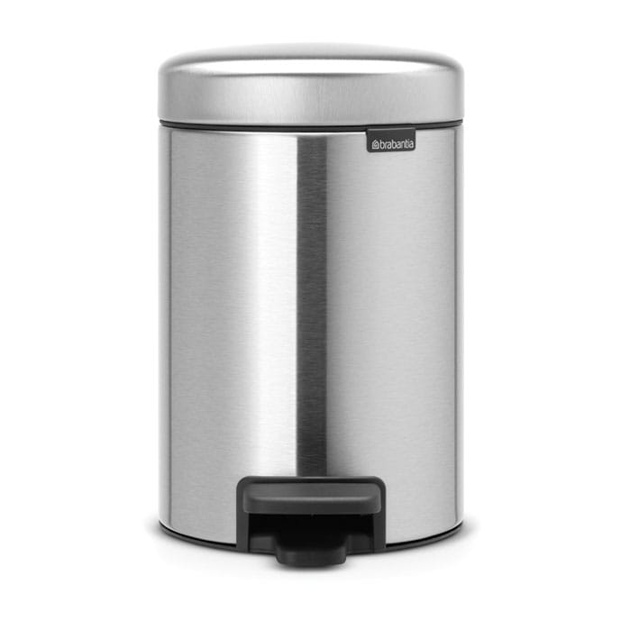 New Icon pedalhink 3 liter, Matt steel fingerprint proof Brabantia