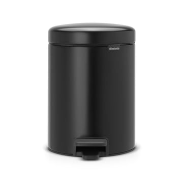 Läs mer om Brabantia New Icon pedalhink 5 liter matt black (svart)