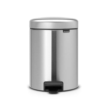 Läs mer om Brabantia New Icon pedalhink 5 liter matt steel