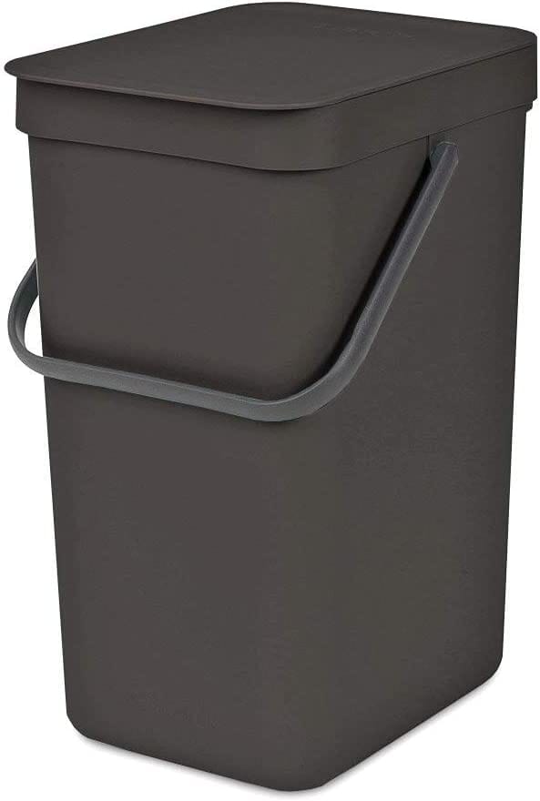 Papperskorg "SORT & GO" 16L, Antracit Brabantia