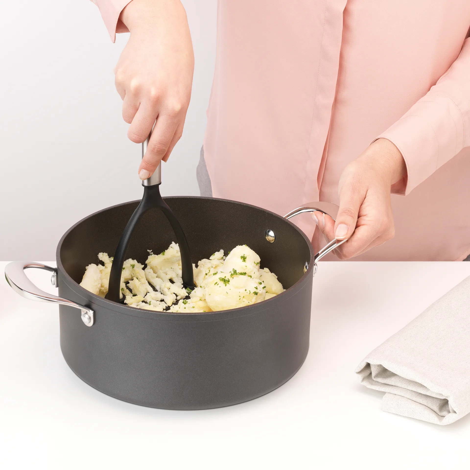 Profile potatisstöt non-stick, Rostfritt stål Brabantia