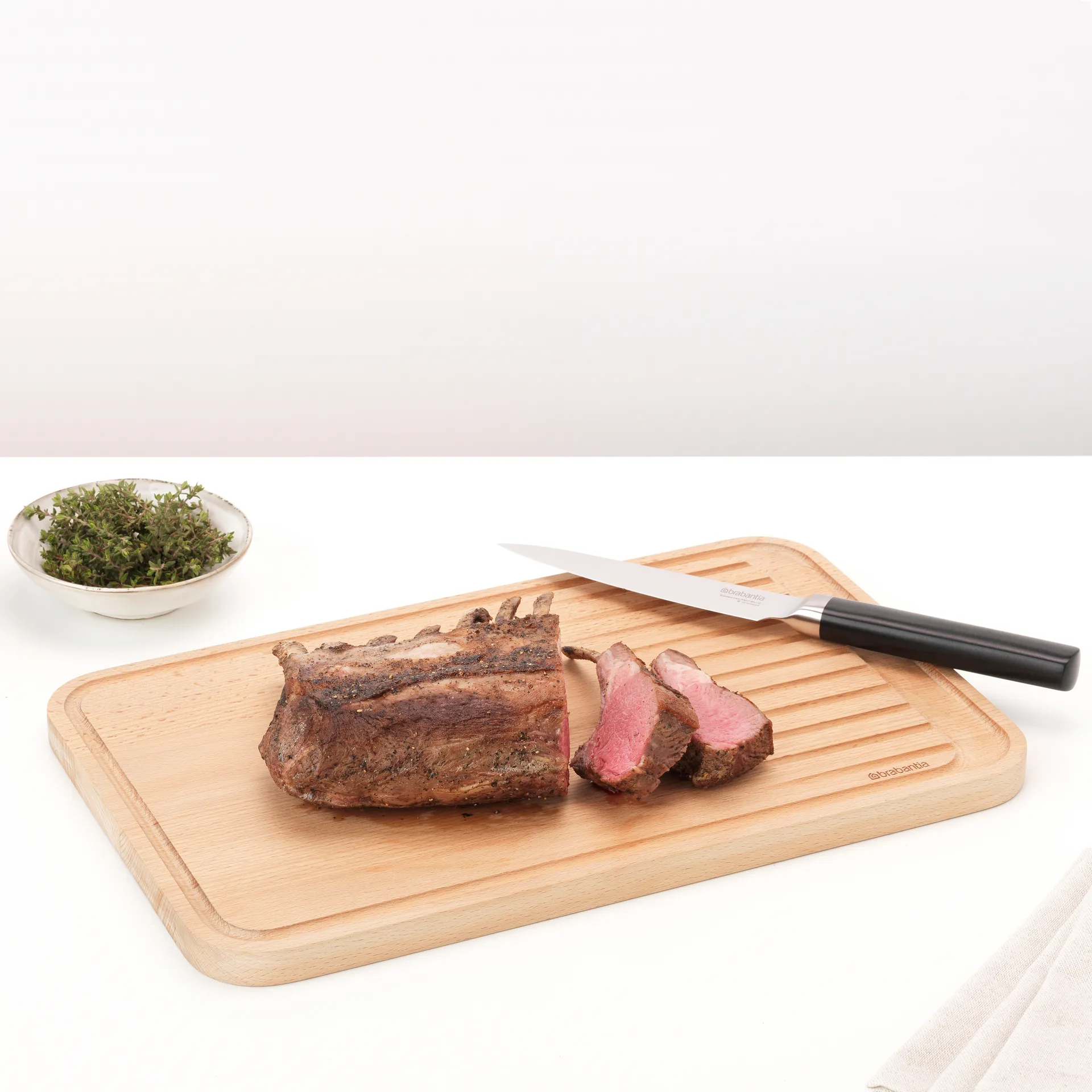 Profile skärbräda för kött, Bokträ Brabantia