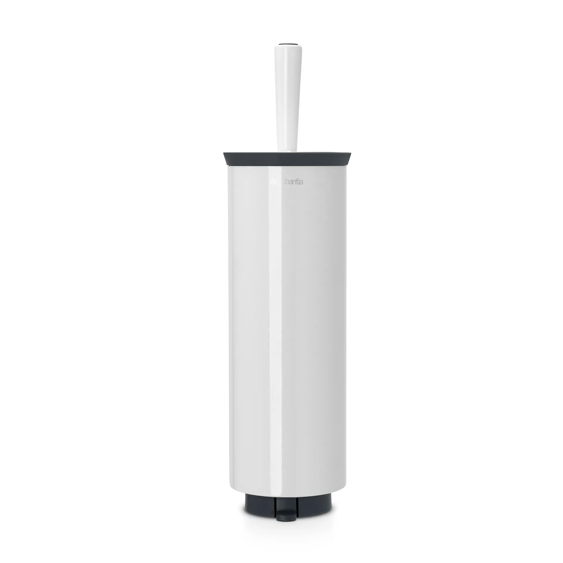 Profile toalettborste med väggmontering, pure white Brabantia