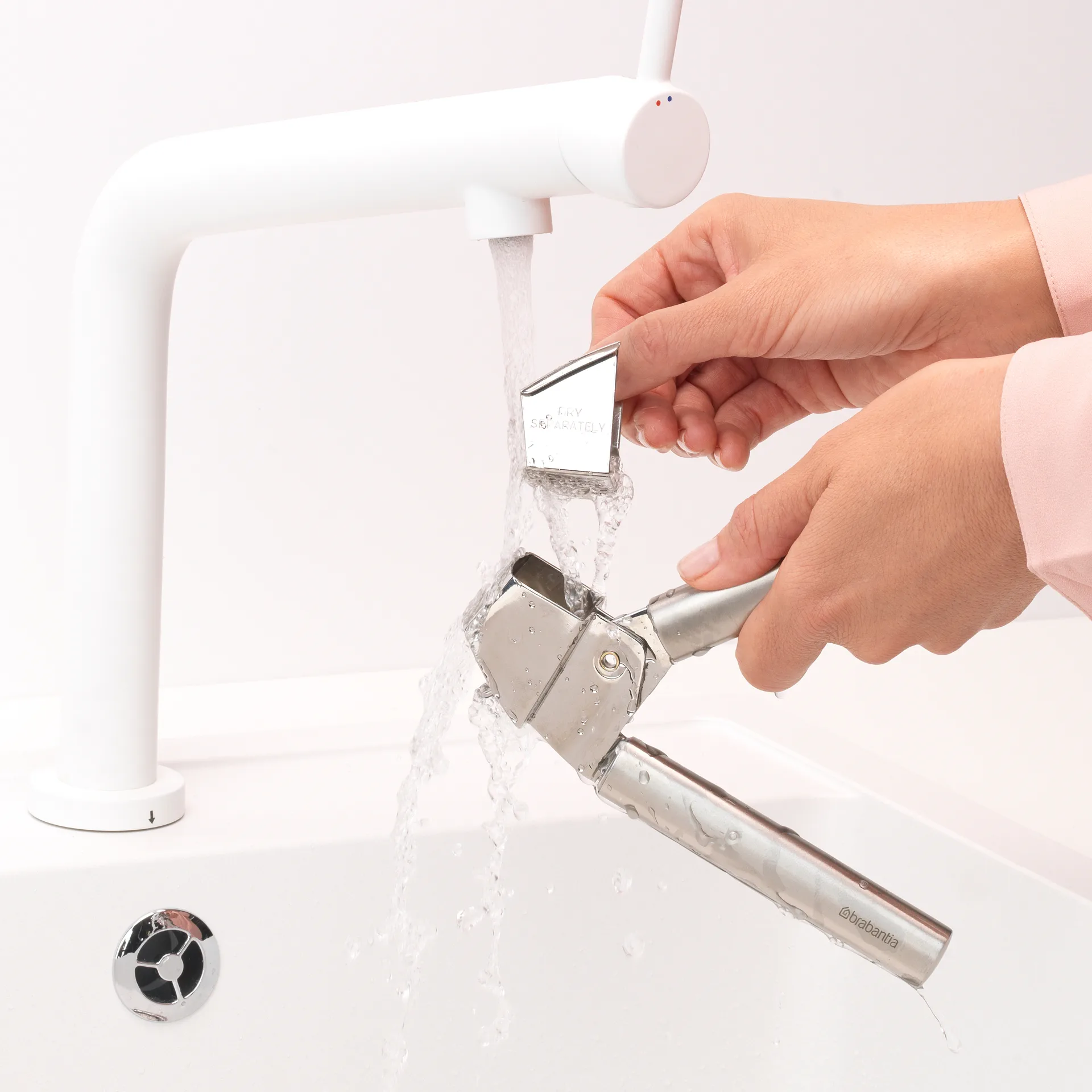 Profile vitlökspress, Rostfritt stål Brabantia