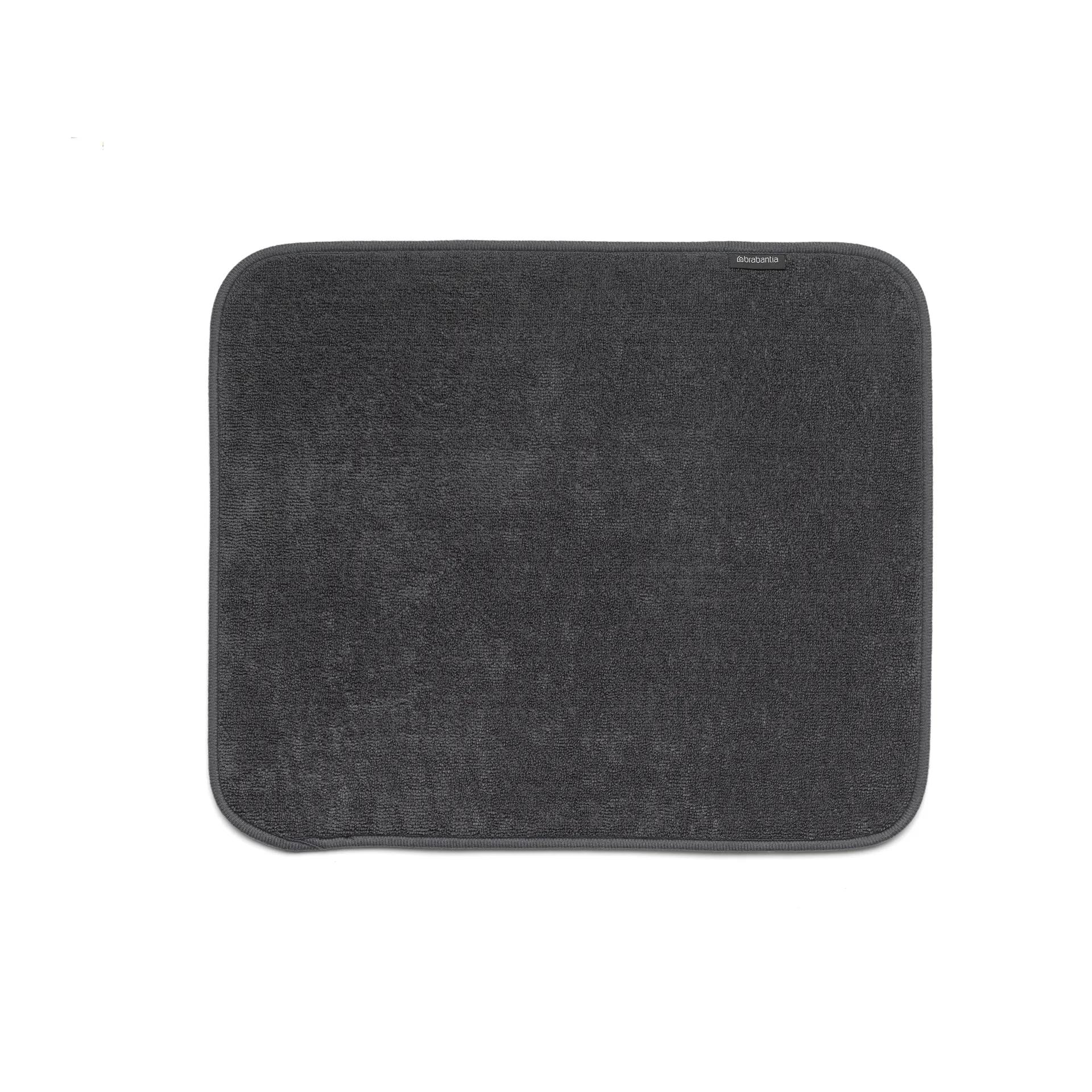 Sinkside diskunderlägg mikrofiber 47x40 cm, Mörkgrå Brabantia