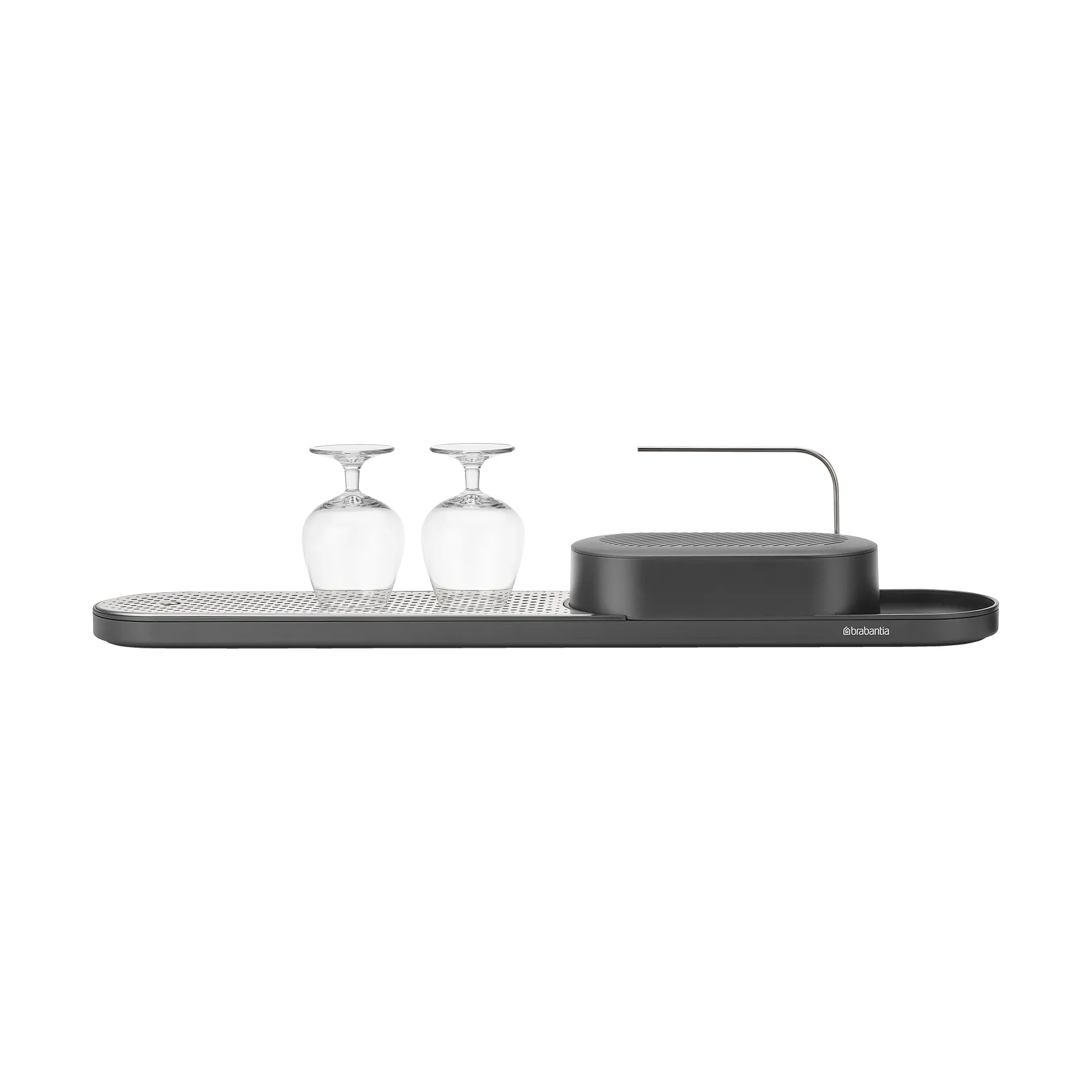 SinkStyle diskbänksorganiserare set 2 delar, Mineral Infinite Grey Brabantia