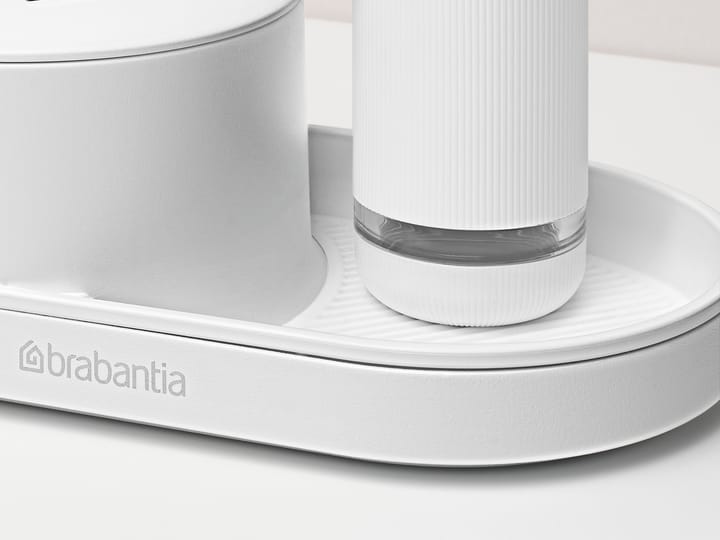 SinkStyle diskbänksorganiserare set 3 delar, Mineral Fresh White Brabantia