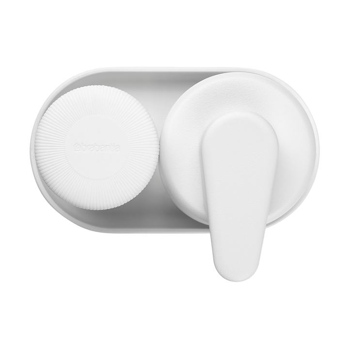 SinkStyle tvålpump/diskmedelsdispenser set, Mineral Fresh White Brabantia