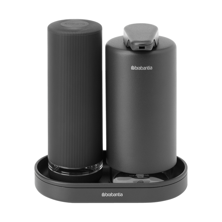 SinkStyle tvålpump/diskmedelsdispenser set, Mineral Infinite Grey Brabantia