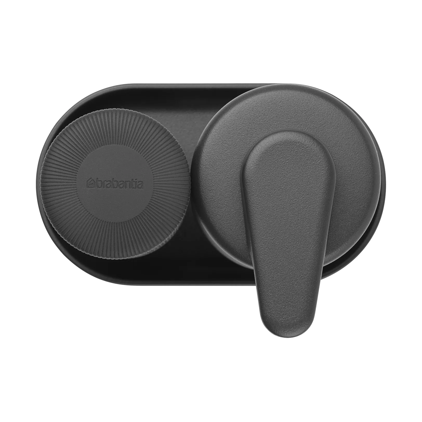 SinkStyle tvålpump/diskmedelsdispenser set, Mineral Infinite Grey Brabantia