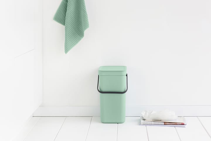 Sort & Go avfallshink 12 liter, Jade green Brabantia