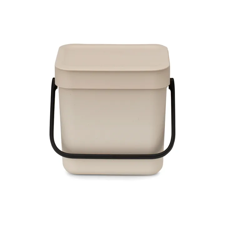 Sort & Go avfallshink 3 L - Soft Beige - Brabantia