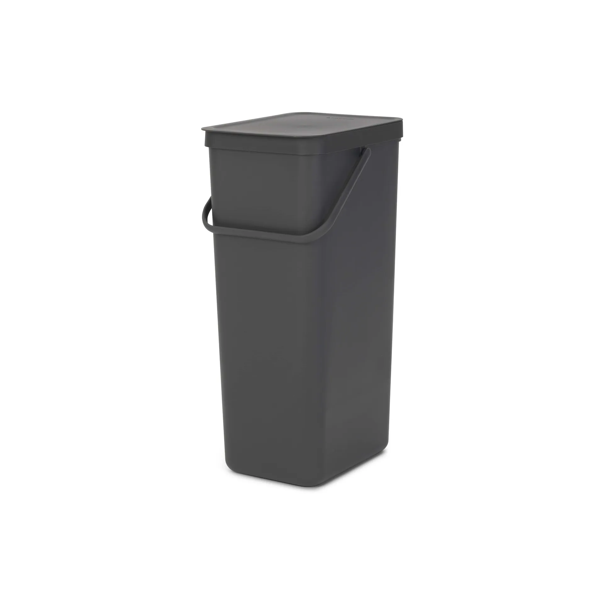 Sort & Go avfallshink 40 L, Grå Brabantia