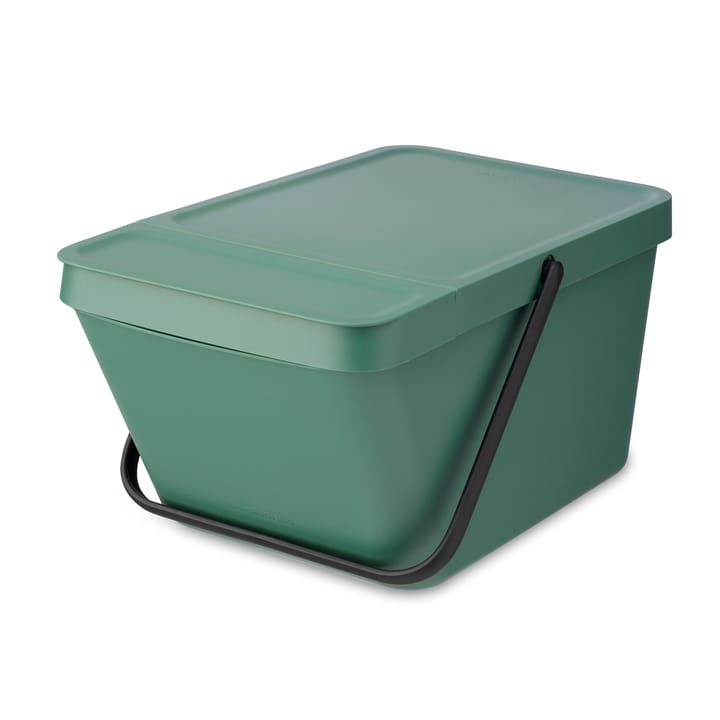 Sort & Go Stapelbar avfallshink 20 L, Fir Green Brabantia