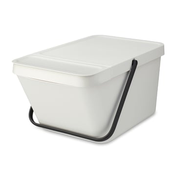 Produktfoto för Brabantia Sort & Go Stapelbar avfallshink 20 L Ljusgrå