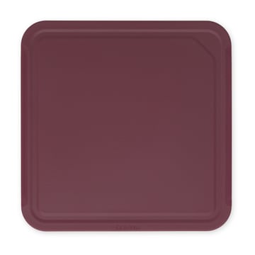 Brabantia TASTY+ skärbräda medium 25x25 cm Aubergine red