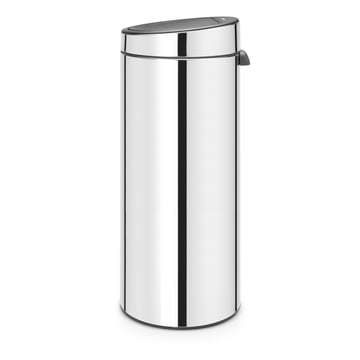 Brabantia Touch Bin soptunna 30 liter brilliant steel (silver)
