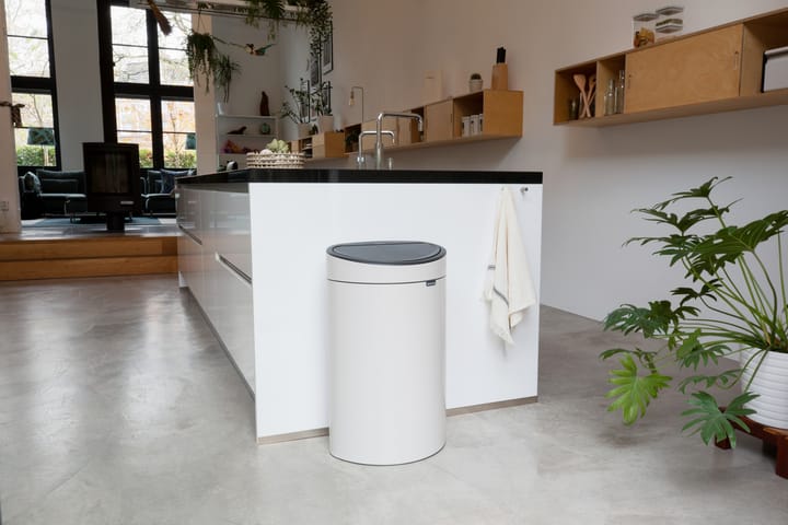 Touch Bin soptunna 40 liter, Soft Beige Brabantia
