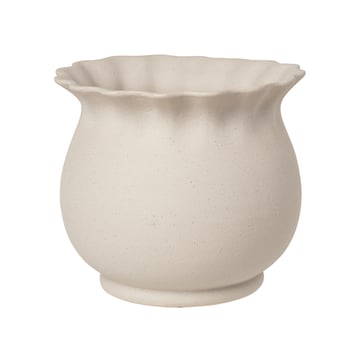 Läs mer om Broste Copenhagen Alexa kruka Ø25,5 cm Grey sand