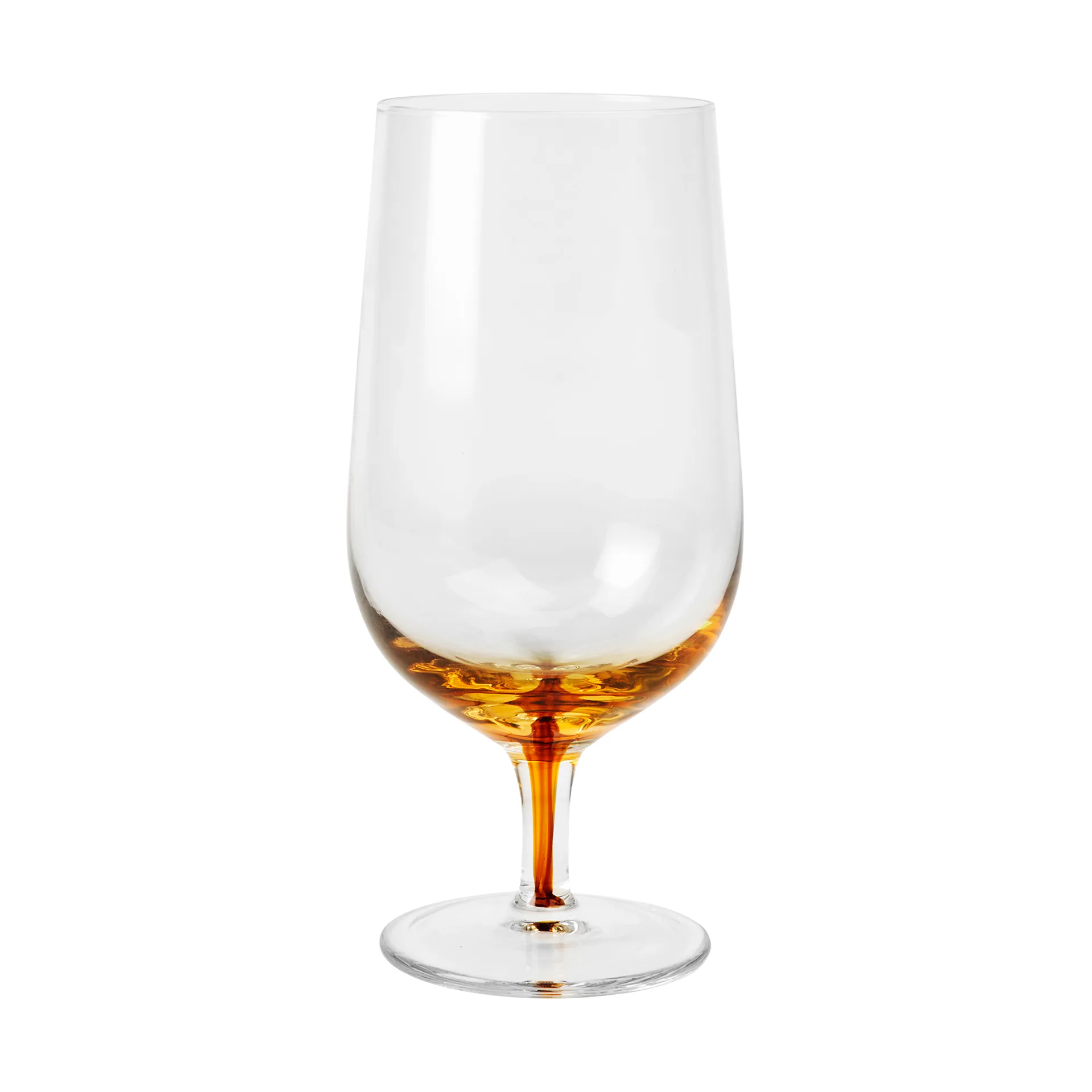 Amber ölglas 50 cl, Caramel Broste Copenhagen