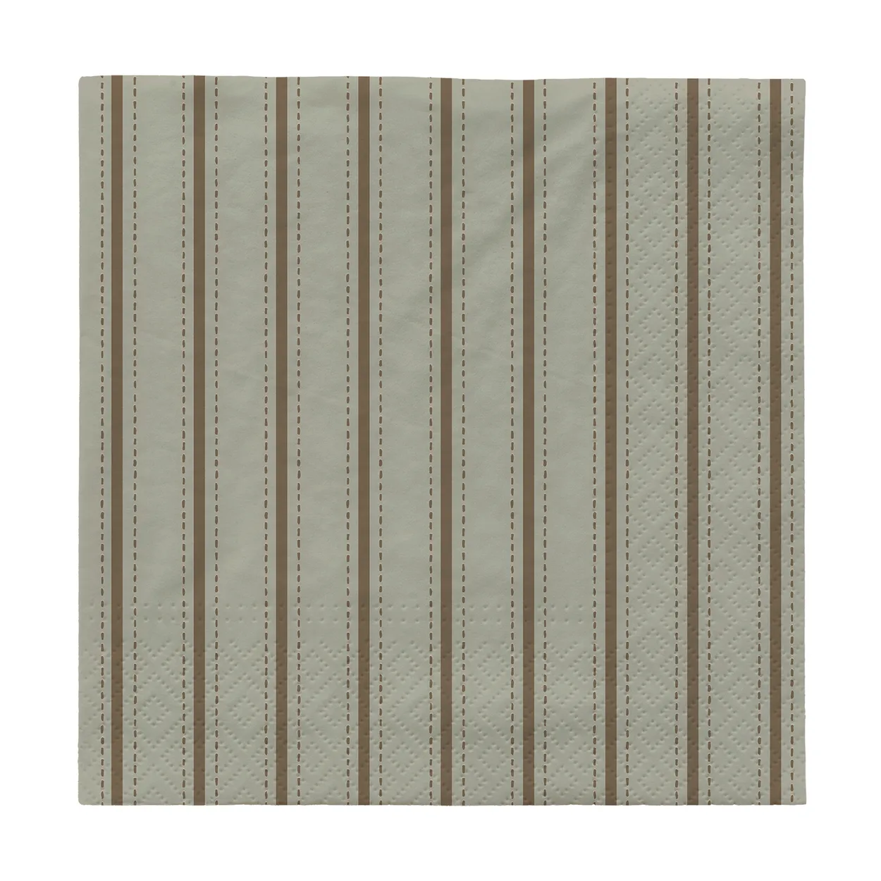 Broste Copenhagen Dolly pappersservetter 33×33 cm 20-pack Desert sage-dark green