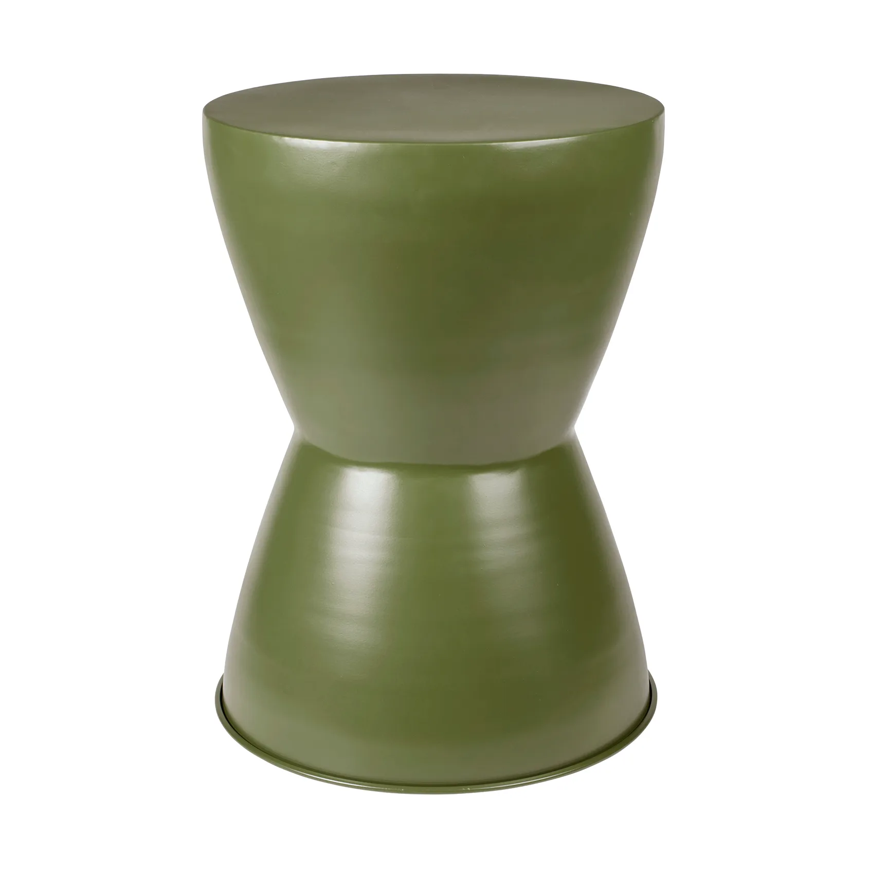 Ebbe rund pall Ø33x46 cm, Army green Broste Copenhagen