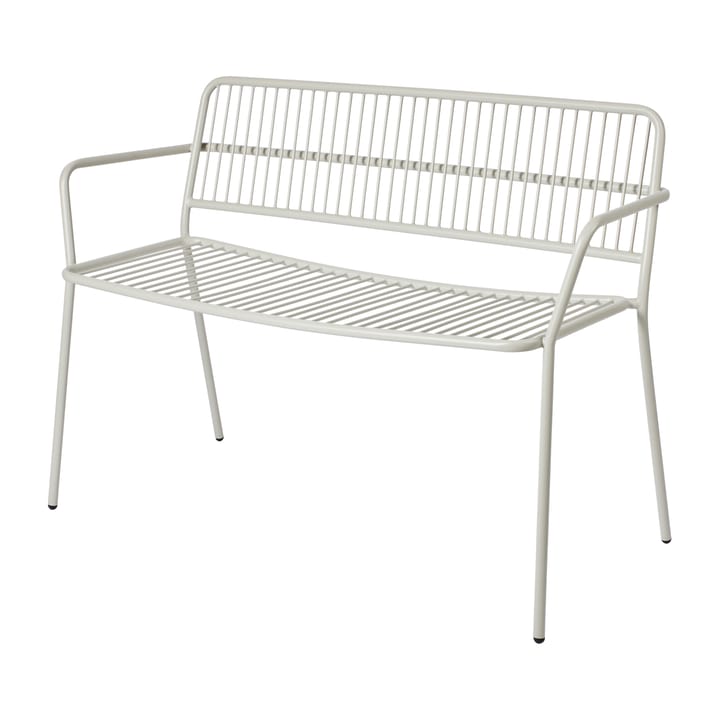 Eden bänk med armstöd, Beige grey Broste Copenhagen