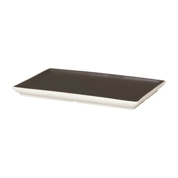 Broste Copenhagen Eli tallrik 12×20 cm Matte charcoal