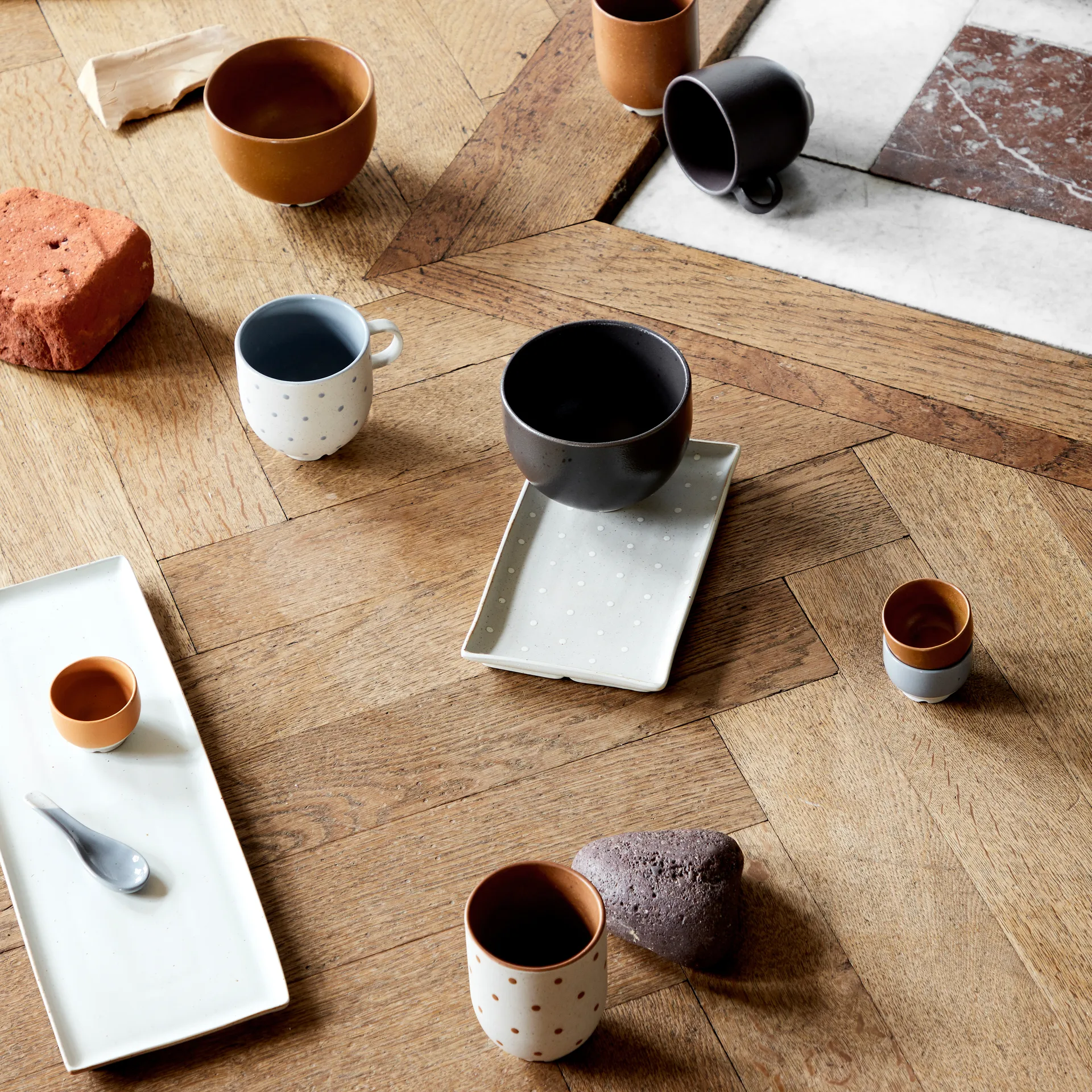 Eli tesked 9,2 cm, Soft blue Broste Copenhagen