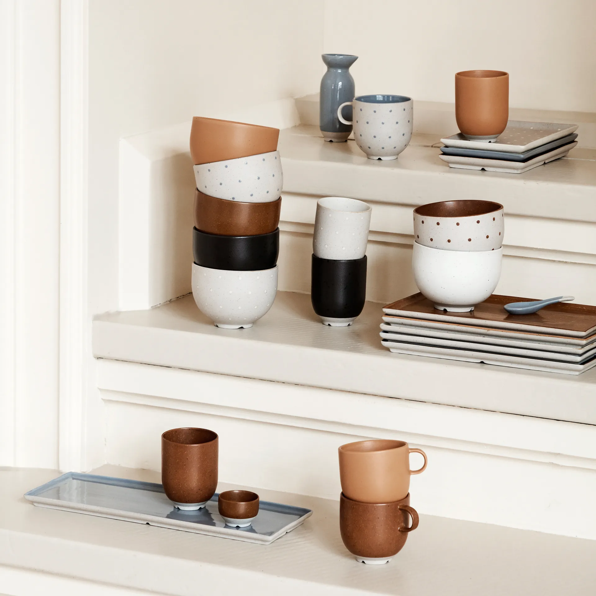 Eli tesked 9,2 cm, Soft blue Broste Copenhagen