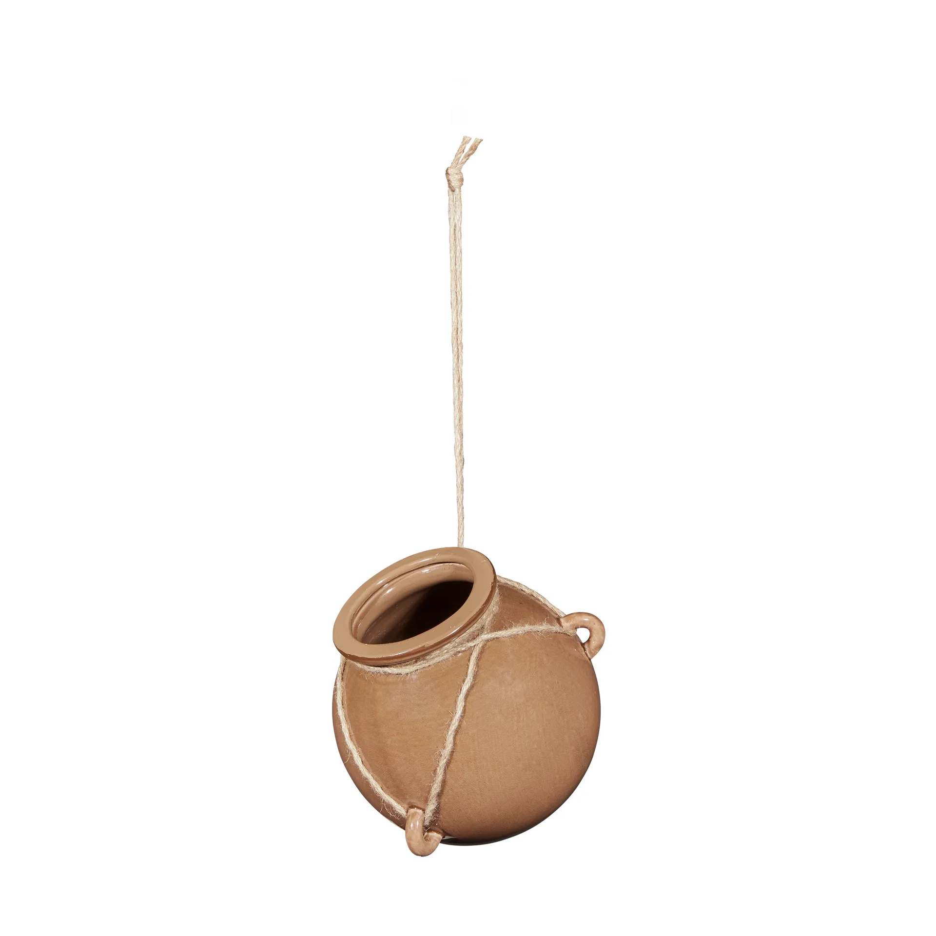 Eya hängande kruka Ø22 cm, Brown Broste Copenhagen