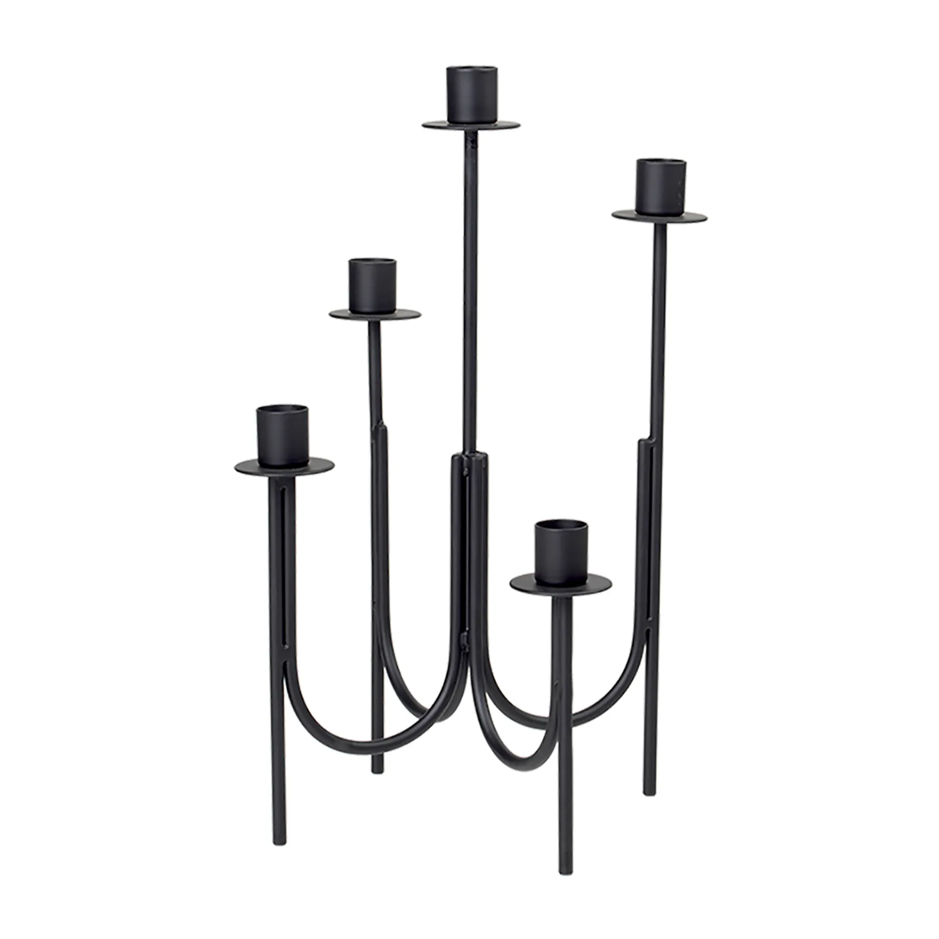 Farri ljusstake, Iron black Broste Copenhagen