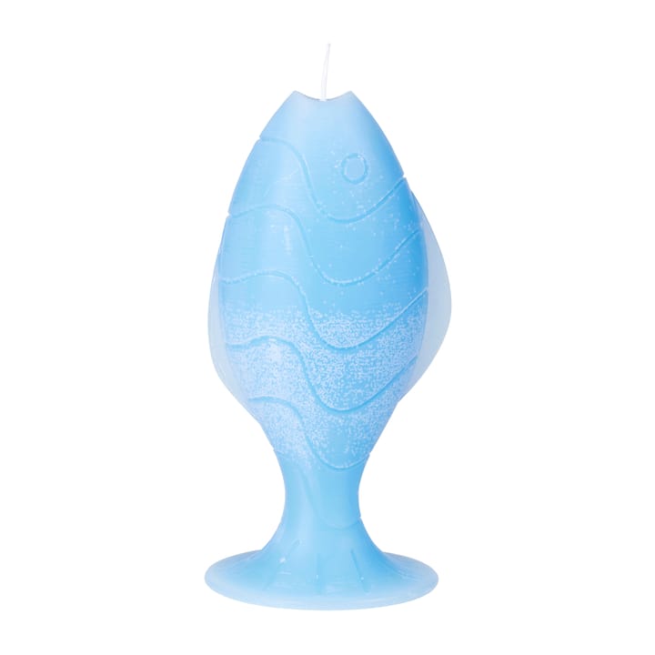 Fish ljus 22 cm - Baja blue - Broste Copenhagen