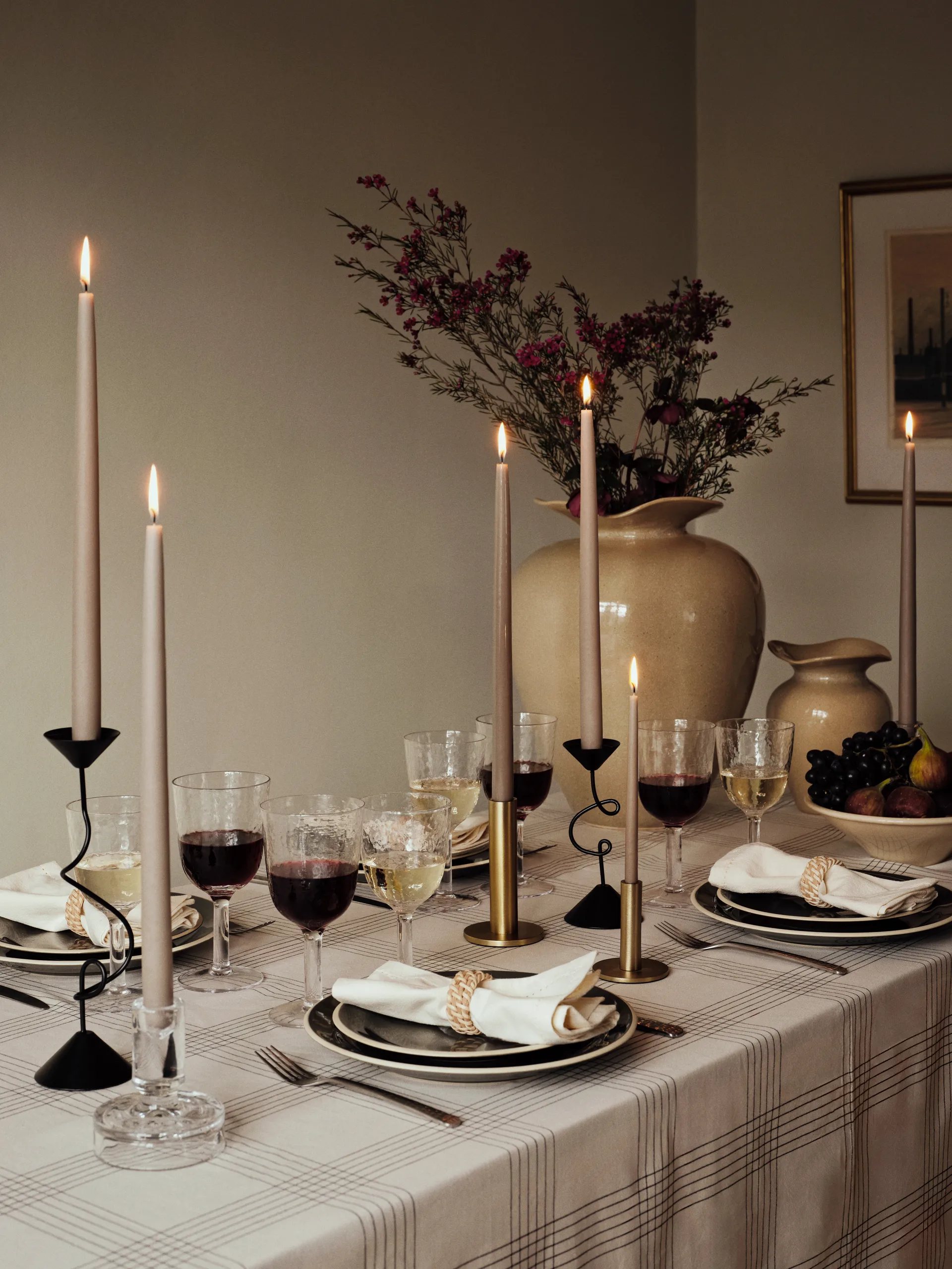 Florentina vas L 44 cm, Beige Broste Copenhagen