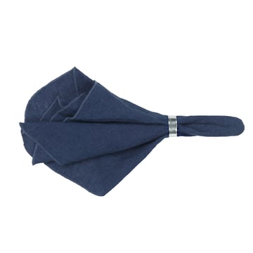Läs mer om Broste Copenhagen Gracie linneservett mörkblå (Insignia blue)
