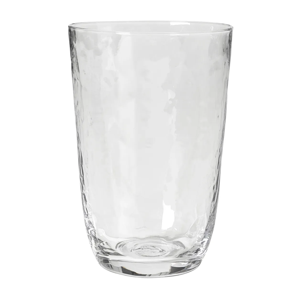 broste copenhagen hammered dryckesglas 50 cl klar