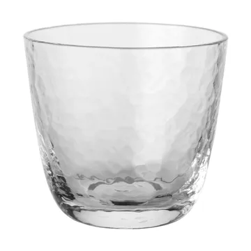 Broste Copenhagen Hammered tumbler 15 cl Klar