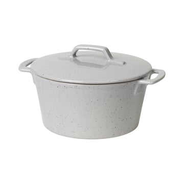 Läs mer om Broste Copenhagen Hasle gryta 19x23,5 cm Light grey granite