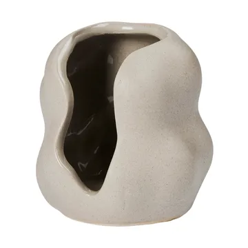 Hekla Hurricane ljuslykta - Dove Grey, Ø9,5 cm - Broste Copenhagen