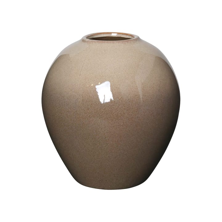 Ingrid keramikvas 25,5 cm, Simple taupe-brown Broste Copenhagen