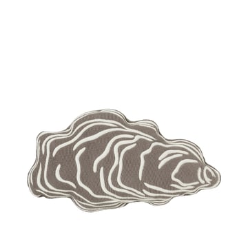 Produktfoto för Broste CPH - Oyster Cushion - Kudde - Fungi Grey - B40 x L50 cm